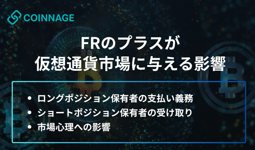 FRのプラスが仮想通貨市場に与える影響